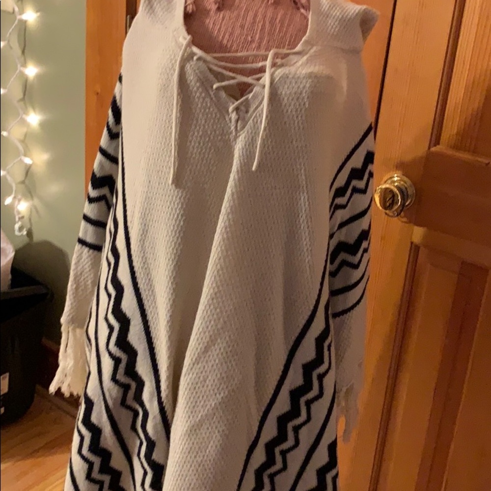 Aztec poncho